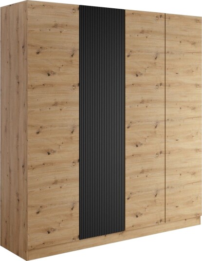 Amelus Garderobeskap 205x220 cm - Brun