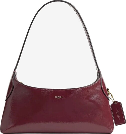 Coach Brooklyn Shoulder Bag 26 - B4/DARK CHERRY - One Size