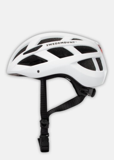 Swedemount Bike Led Helmet White 51/54 Sykkelhjelmer Swedemount Bike Led Helmet White 51/54 Sykkelhjelmer