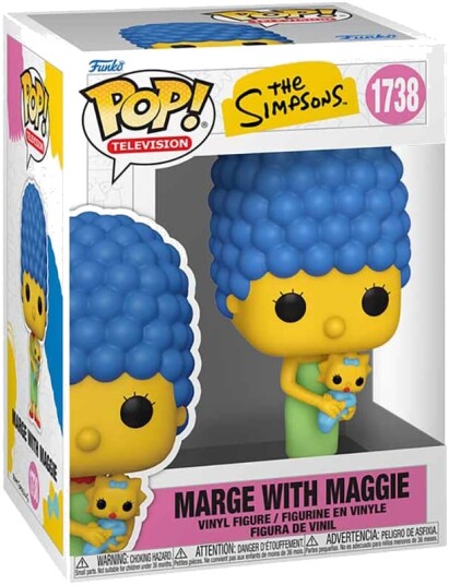 Funko Simpsons actionfigur Marge with Maggie
