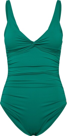 Panos Emporio Simi Solid Swimsuit Recycled Green 44