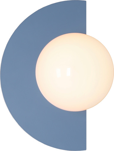 Aldex Loop vegglampe blå