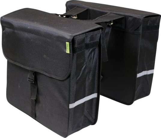 Sykkelveske Dresco Basic Dobbel Shopper svart 40 L