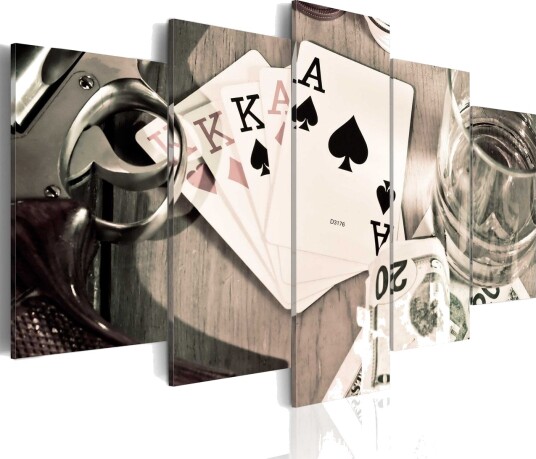 Bilde Poker Night 100x50 Artgeist sp. z o. o.