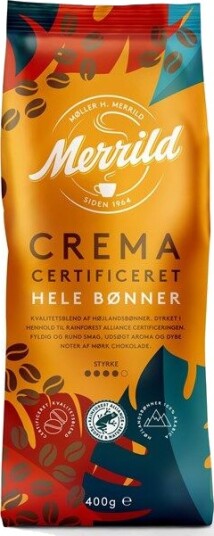 Merrild | Crema 400g kaffebønner Merrild | Crema 400g kaffebønner