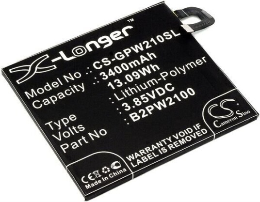 Google G-2PW2100-021-B batteri (3400 mAh 3.85 V, Sort)