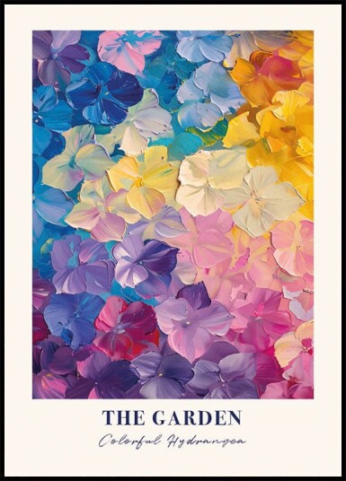 Vibrant Floral Display Plakat Plakat / 21x30cm Vibrant Floral Display Plakat Plakat / 21x30cm
