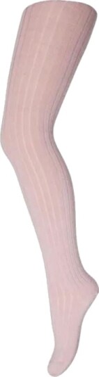 MP   Strømpebukse i ull "Ribb" Wood Rose