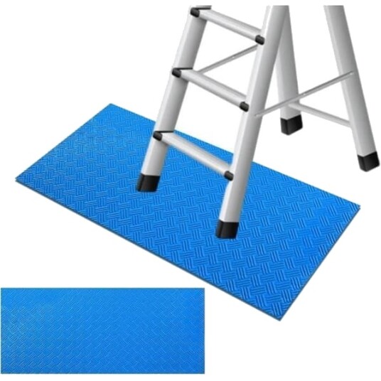 Pool Stuff Bølgemønster 90*40cm Myk og Slitesterk PVC Bassengstige Beskyttelsesmatte