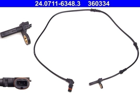 ATE 24.0711 6348.3 Sensor ABS