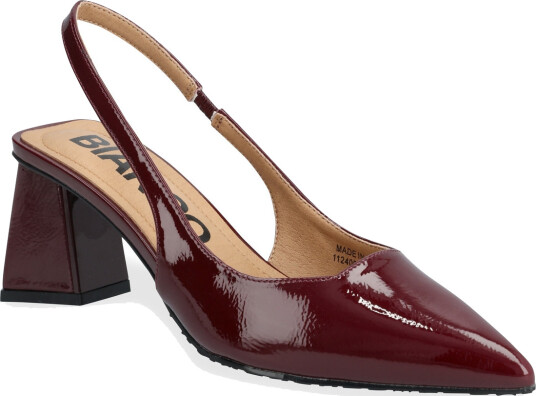 Bianco Biamaralyn Slingback Patent   Pink   40