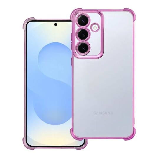 OEM Antishock Electro Deksel for Samsung Galaxy S25 Plus Rosa