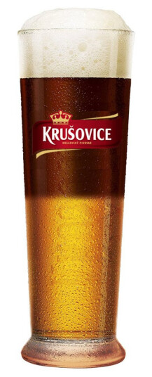 Krusovice ølglass 50 cl