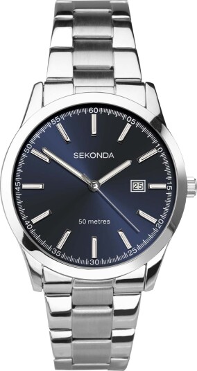 Sekonda Classic 1943.27 - Herre - 41 mm - Analog - Kvarts urverk - Mineralglas