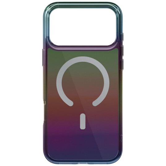 UNIQ Iridescia Magclick Mobildeksel for iPhone 17 Pro Max Midnight Quartz