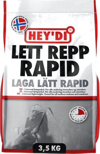 Heydi Sparkel Lett Repp Rapid 3,5kg