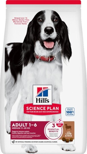 Hill'S Science Plan Adult 1-6 Medium Lam & Ris 2 X 14 kg Hill'S Science Plan Adult 1-6 Medium Lam & Ris 2 X 14 kg