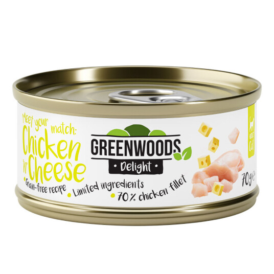 Greenwoods Delight Kyllingfilet Med Ost 48 X 70 G