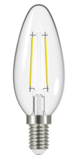 Namron LED Mignon Filament 2,2W E14 - 3802939