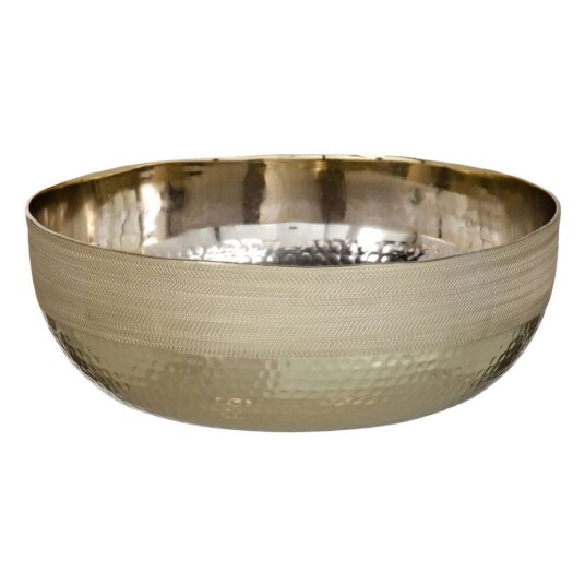 Bigbuy Home Bordduk 31 X 31 X 11 Cm Gyllen Aluminium