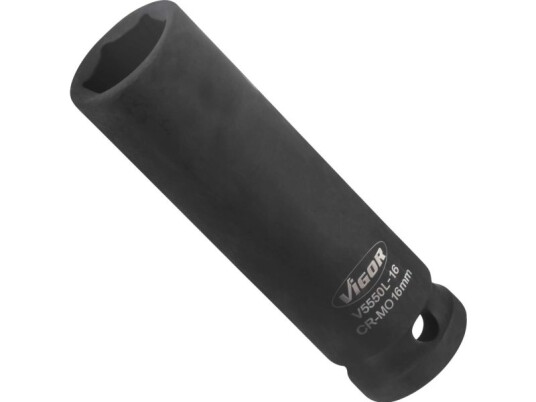 Vigor 1/2" Metrisk Stikkontakt 16mm Matt Håndverktøy
