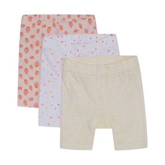 Hust&Claire Hust & Claire Labika 3-Pack Leggings Til Baby, Skin Chalk Hust&Claire Hust & Claire Labika 3-Pack Leggings Til Baby, Skin Chalk