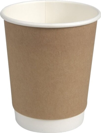 Gastro Line Kaffekopp Størrelse 8 Cm Høyde 9 Cm 24 Cl Avhendbar Brun En Pakke 500