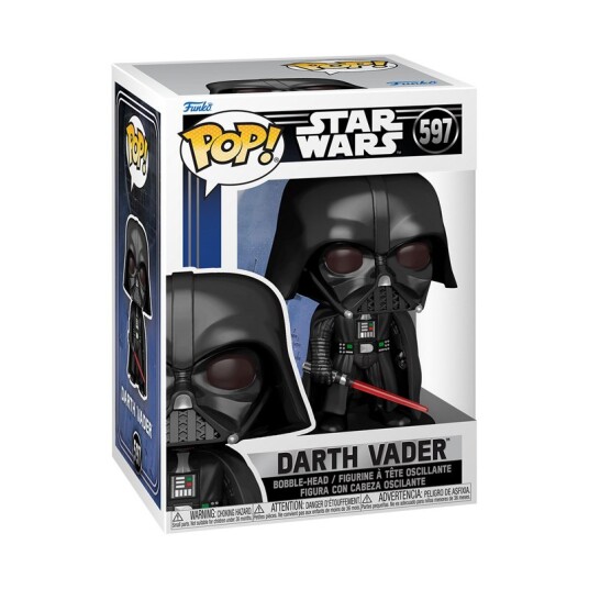 Funko Star Wars Darth Vader Pop! Vinyl Figur 597 - Samlefigur i Plast Funko Star Wars Darth Vader Pop! Vinyl Figur 597 - Samlefigur i Plast