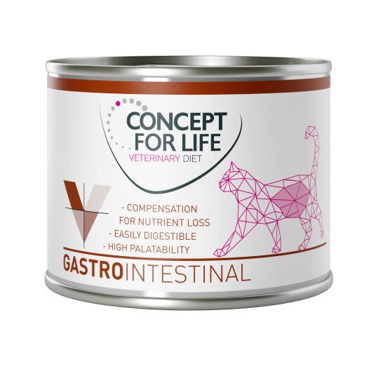 6 X 200 G 185 G Concept For Life Veterinary Diet Til En Prøvepris! Gastro Intestinal 6 X 200 G