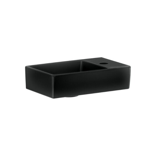Gustavsberg Artic Liten 4369 Svart Matt / Venstre GRO-6020352 Gustavsberg Artic Liten 4369 Svart Matt / Venstre GRO-6020352