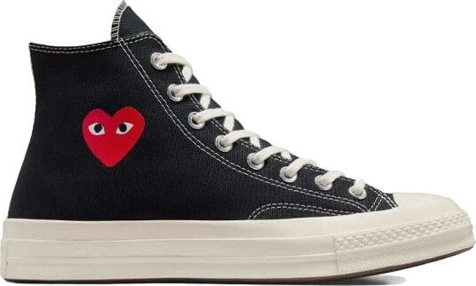 Comme des Garçons Play Dame Sko Svart 41 1/2 EU,