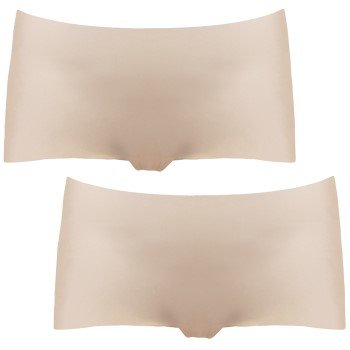 Magic Truser 2P Dream Invisibles Boyshort Beige Small Dame