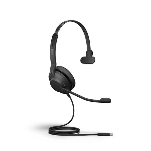 Jabra Evolve2 30 Uc Hodesett Usb-c Optimert For Uc Mono Svart Jabra Evolve2 30 Uc Hodesett Usb-c Optimert For Uc Mono Svart