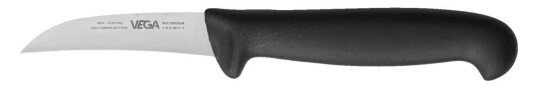 VEGA Skrellekniv Messina; Bladlengde 7 cm, 17.5 cm (L); Svart/Sølvfarge