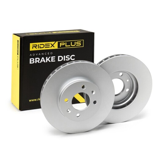 Bremseskive RIDEX PLUS 82B1670P