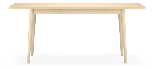 Stolab Miss Holly bord 175 x 82 + 2 ilegg 2 x 50 cm Bjørk naturlig olje