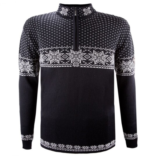 Kama Rune, Merino Genser, Herre, Black XL(54) Kama Rune, Merino Genser, Herre, Black XL(54)
