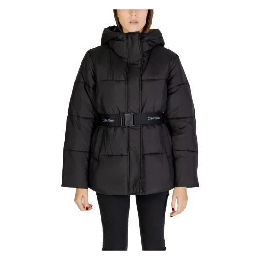 Calvin Klein Jeans Logo Belt Short Puffer BEH Ck Black S