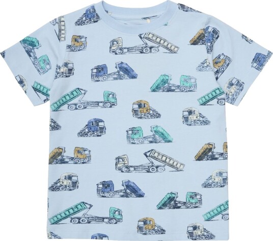 Wheat T Shirt Print Tessa Ivory (122 / 7 år)
