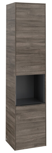 VILLEROY & BOCH SUBWAY 3.0 HØYSKAP 40X171 VENSTRE 2 DØRER & HYLLE STONE OAK HÅNDTAK I VOLCANO BLACK VILLEROY & BOCH SUBWAY 3.0 HØYSKAP 40X171 VENSTRE 2 DØRER & HYLLE STONE OAK HÅNDTAK I VOLCANO BLACK