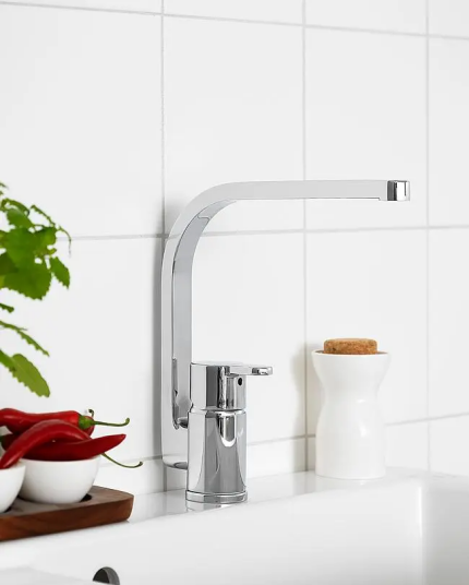 Gustavsberg Nordic3 Kjøkkenbatteri Med avstengning til oppvaskmaskin, Krom Gustavsberg Nordic3 Kjøkkenbatteri Med avstengning til oppvaskmaskin, Krom