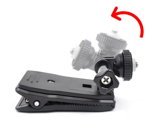INF STARTRC Ryggsekkklemme for Insta360 ONE X EVO-kameraer 0