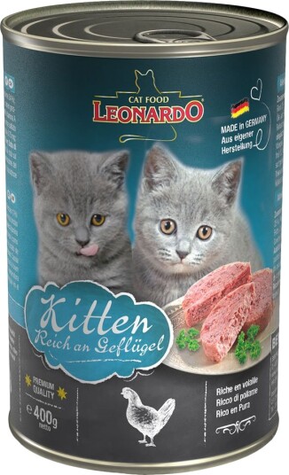 Leonardo Våtfôr All Meat Kitten 6 X 400 G
