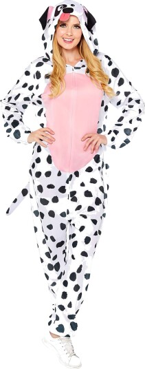 Dalmatiner Overall Kostyme - Plus-size