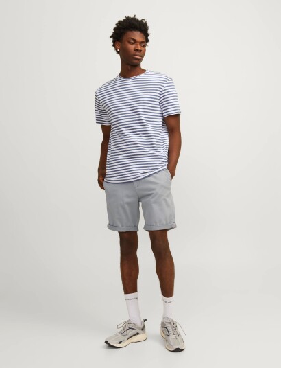 Jack & Jones Jpstbowie Shorts Solid Reg Sn Grey L