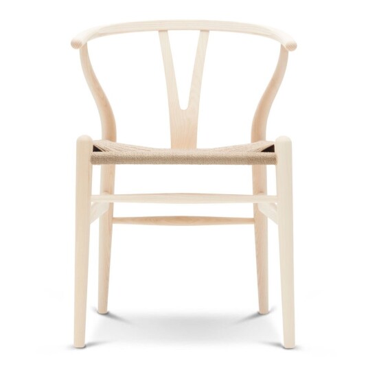 Carl Hansen & Søn CH24 Y-Stol Ask / Snøre Nature Såpebehandlet