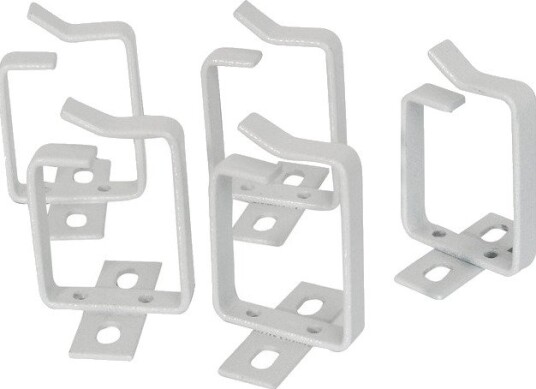 DIGITUS 19" Kabelholder for rack 1U 44x60mm grå 10-pack