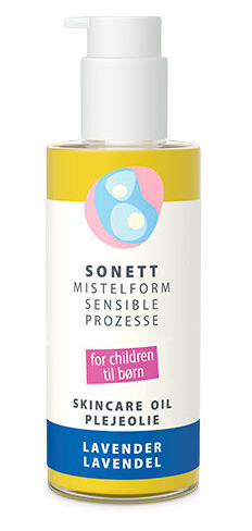 Sonett Plejeolie Til Børn M. Lavendel  145 ml