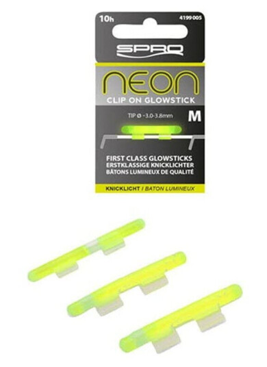 Neon clip on Glow Sticks - Str. M