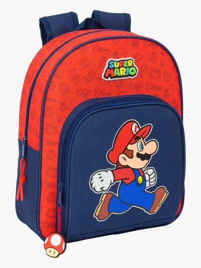 Super Mario Small Ryggsekk 9,5l Trick Mørkeblå/rød